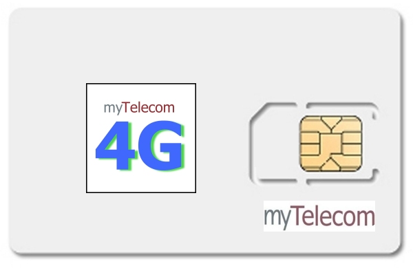 Sim Connect 4G/5G 5Go : Rseau Orange, SFR ou Bouygues (selon zone)