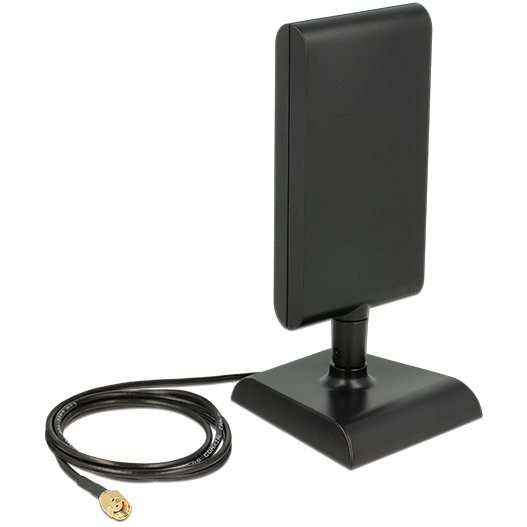  Antennes WiFi   Antenne Wifi ac RP-SMA M 9dBi direct base magnt. 89590